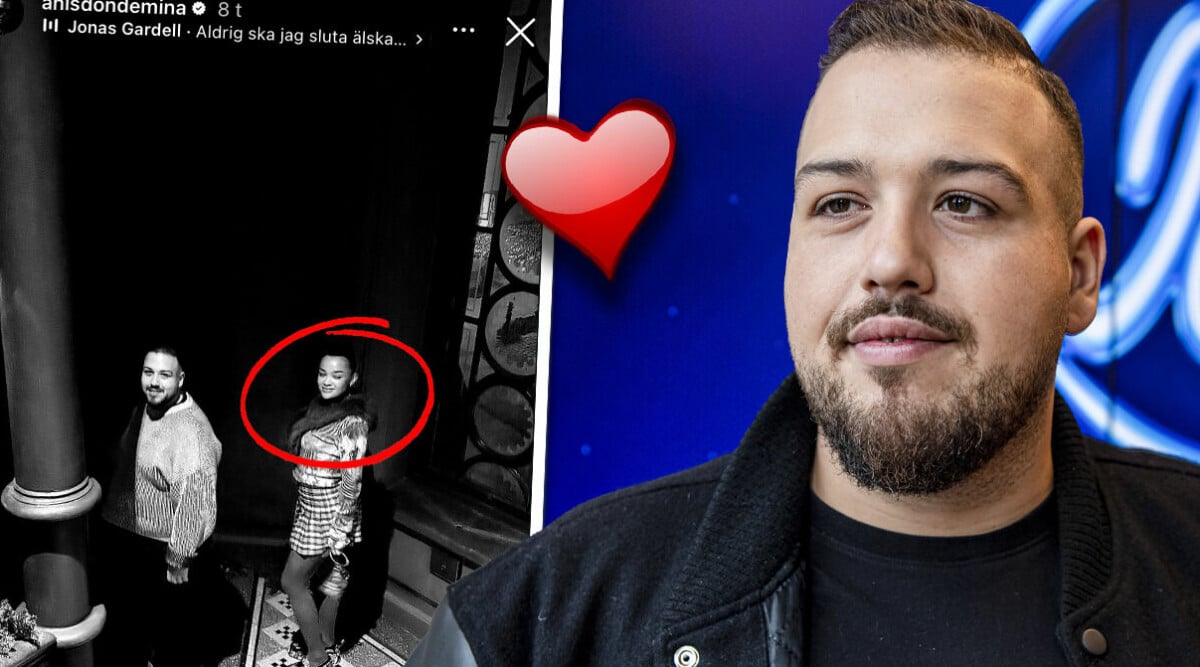 Anis Don Deminas första bild med flickvännen: ”Aldrig ska jag sluta älska dig”