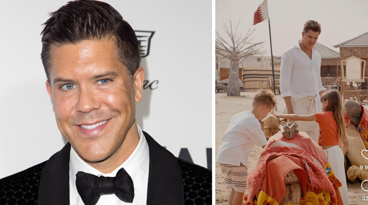 Fredrik Eklund visar upp lyxsemestern med familjen – följarnas reaktioner: ”Herregud”