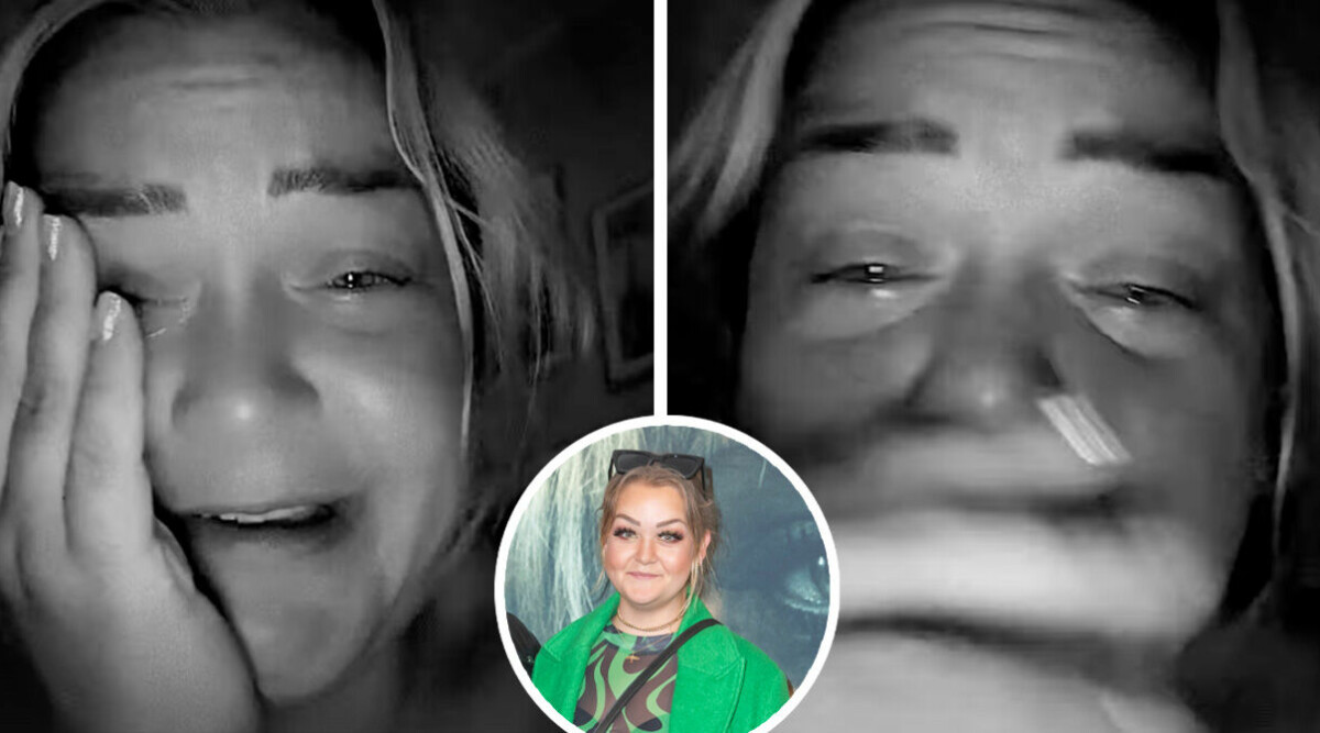 Felicia Bergström i tårar – ångrar tatueringen: ”Kan jag hugga av mig armen?”