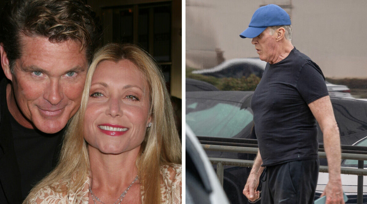 David Hasselhoff nobbade ex-fruns begravning – dök aldrig upp