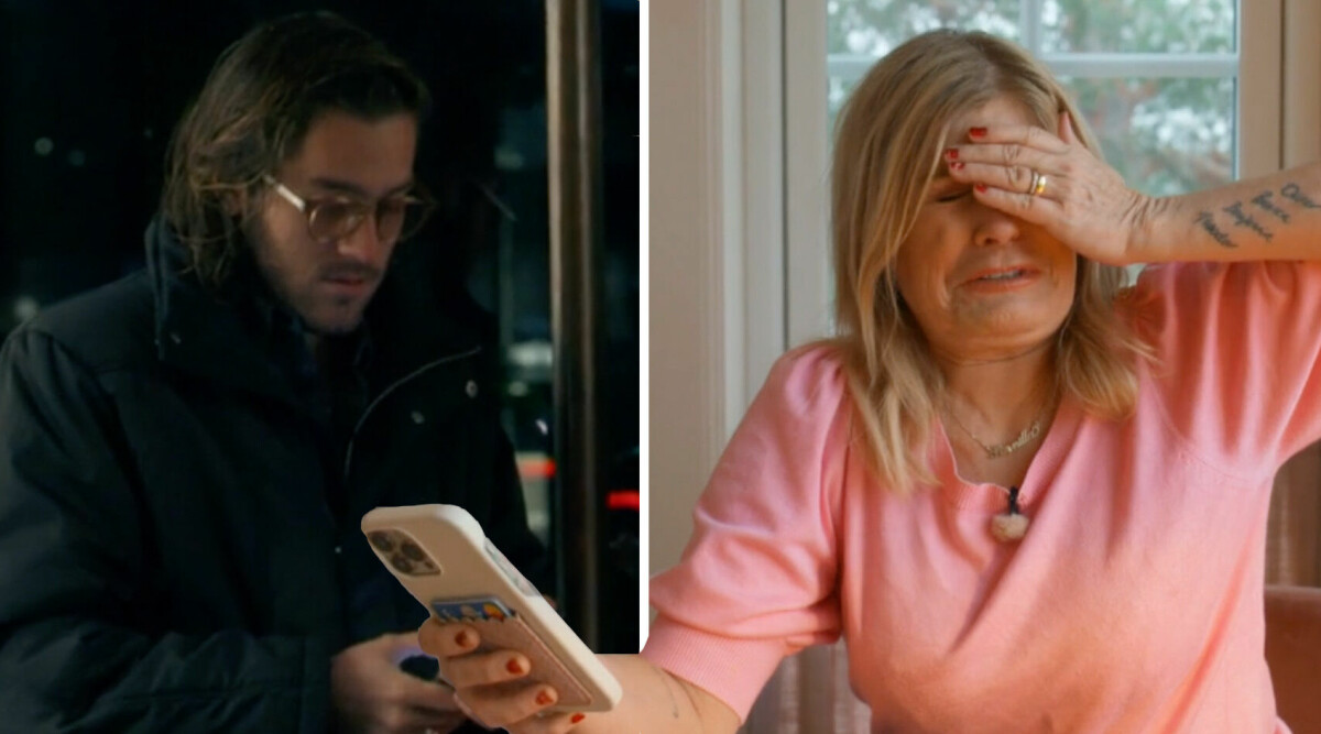 Pernilla Wahlgren i total panik över Benjamins sms – lögnen: ”Har legat med någon...”