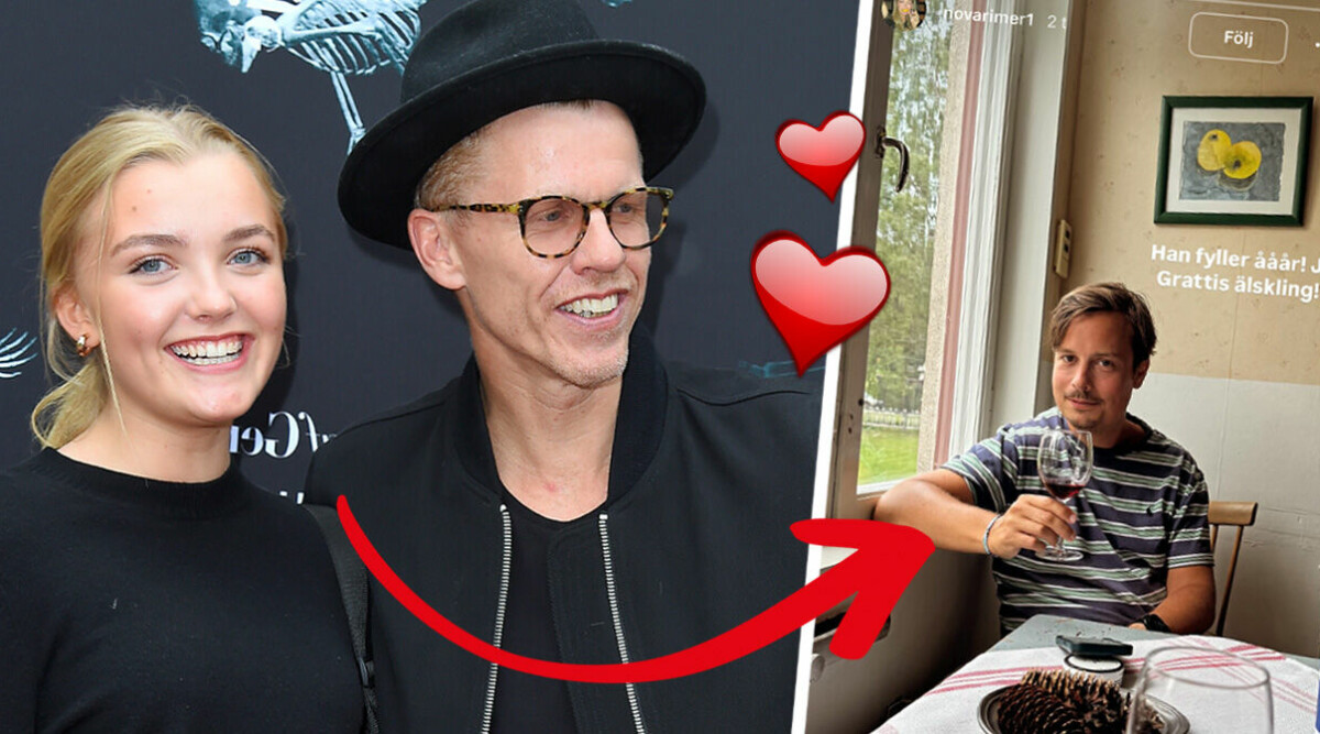Nova Rimér visar upp 16 år äldre pojkvännen: ”Älskling”