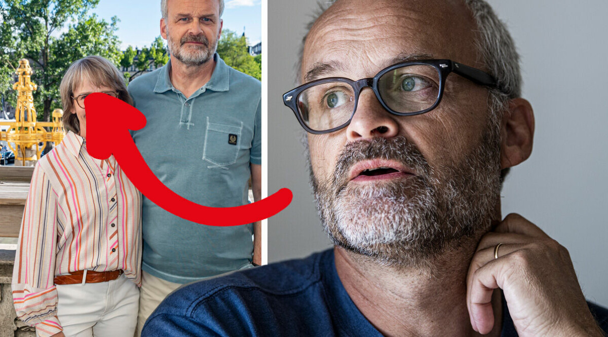 Johan Rheborg visar upp okända hustrun: ”Saker och ting går upp och ner”