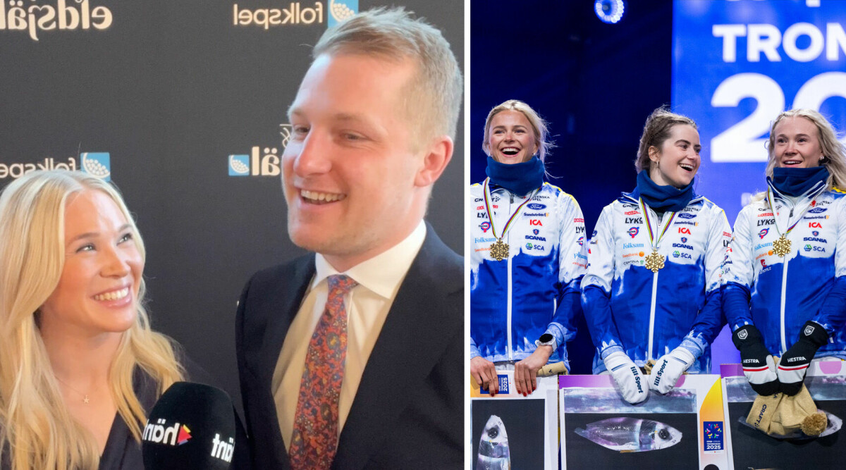 KÄRLEKSLYCKAN! Jonna Sundling och sambon Anton bekräftar: ”Ska försöka fira”