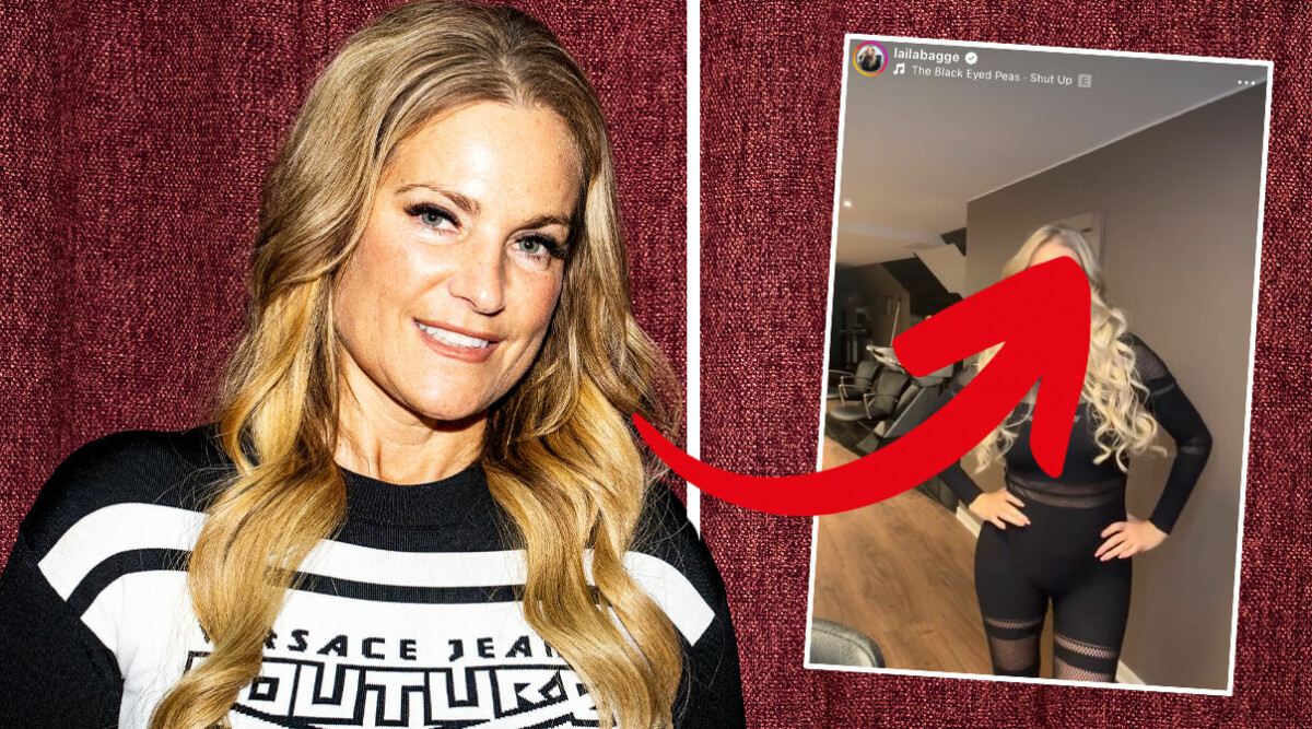 Laila Bagge byter utseende – videon visar: ”Testar en ny metod”