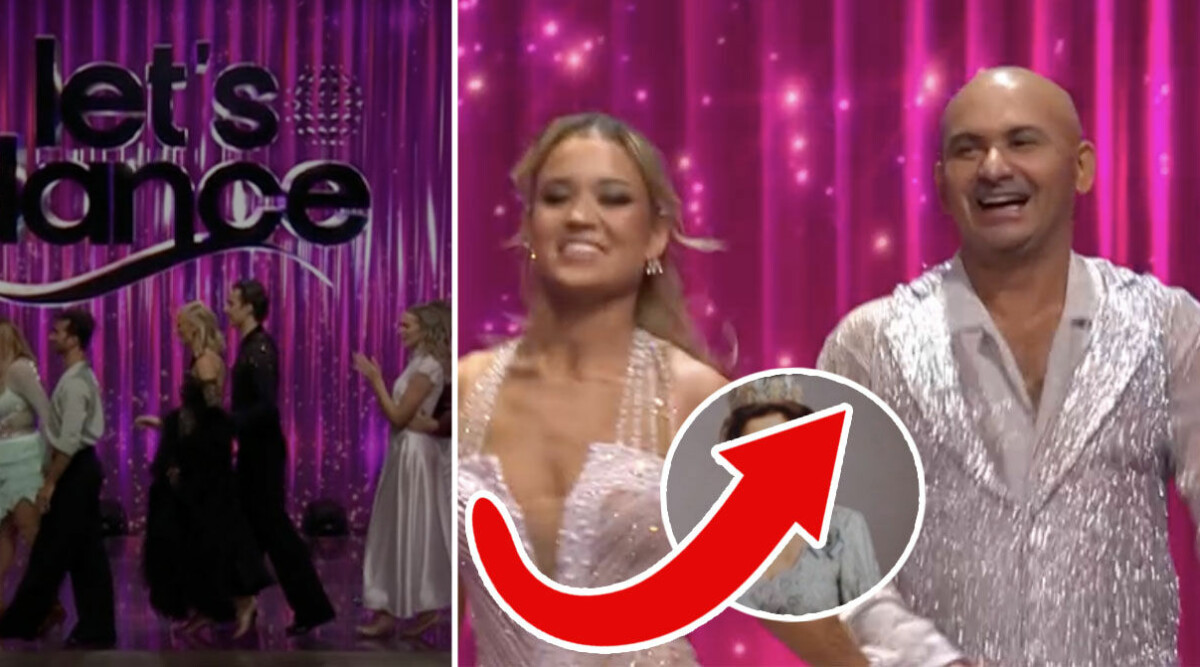 Chocken! Här dyker drottning Silvia upp i Let’s dance – Junior Lerins lycka