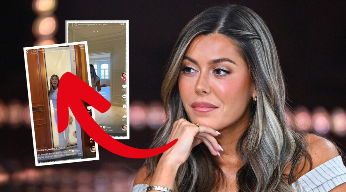 Bianca Ingrossos strikta regel i nya lyxlägenheten – sätter upp galler: ”Sorry”