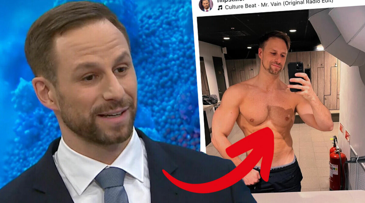 Filip Stillers kroppsbilder får TV4-kollegorna att reagera: ”Flera gånger i veckan”