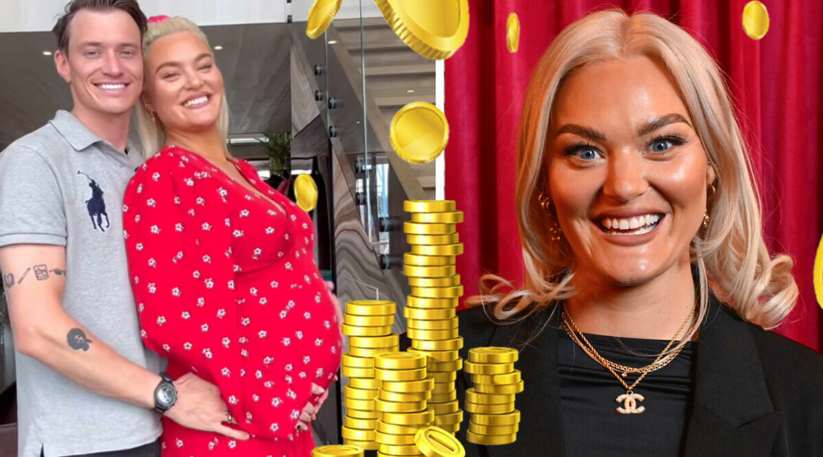 Lisa Borg blir rik på att vara gravid – tjänar miljoner: ”Det är jättetokigt”