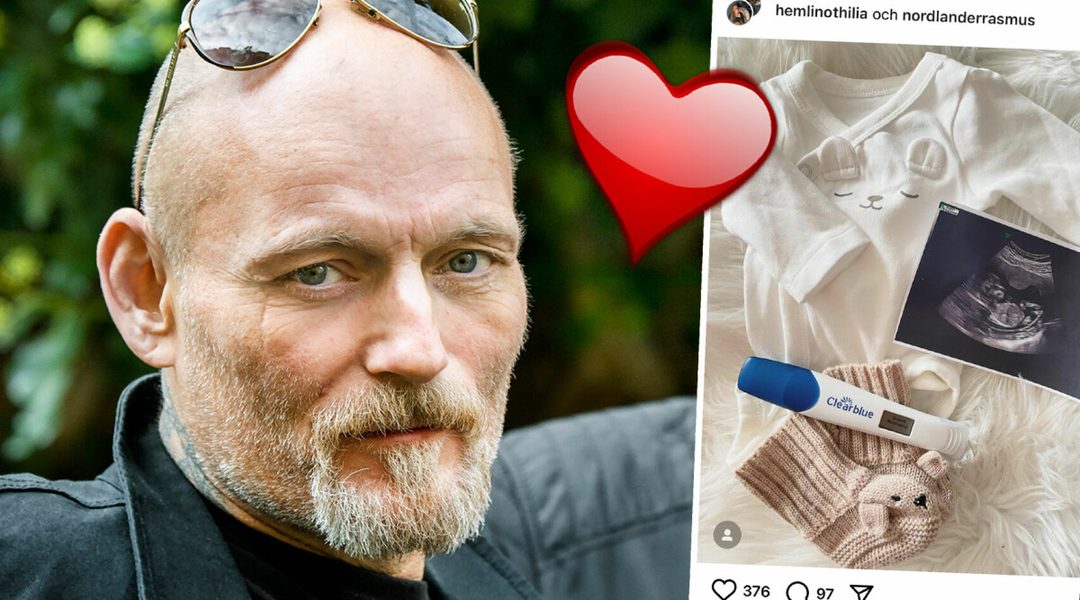 Håkan ”Nordman” Hemlins gravidlycka – Othilia väntar barn: ”Vi längtar”
