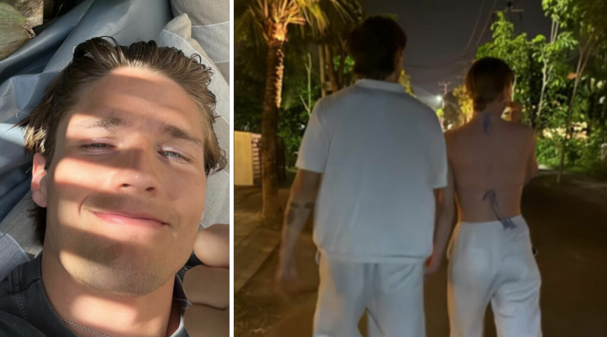 Filip Lamprecht sjuk under lyxresan med Linn • Plågorna fortsätter!