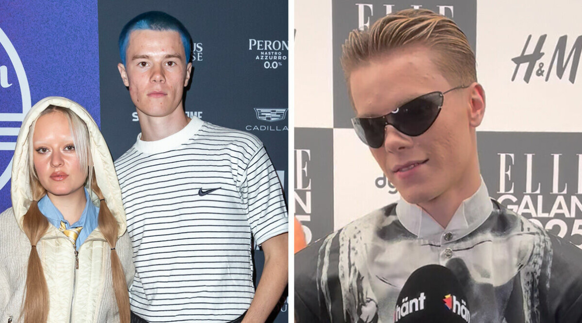 Därför flyttar inte Edvin Ryding och flickvännen Felicia ihop: "Sjukt elakt”