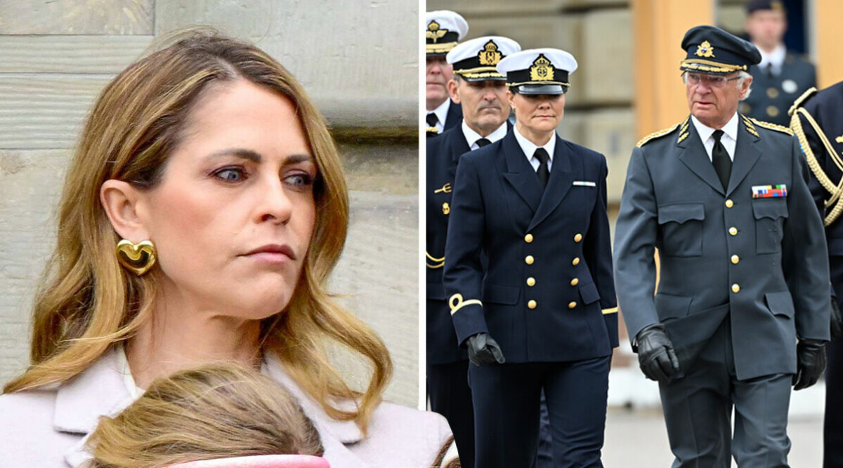 Bildextra: Madeleine inte vid kungens sida på 9 år – syns för första gången