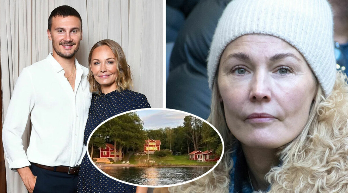 Carina Berg och maken Erik bryter upp – säljer lyxiga skärgårdsvillan
