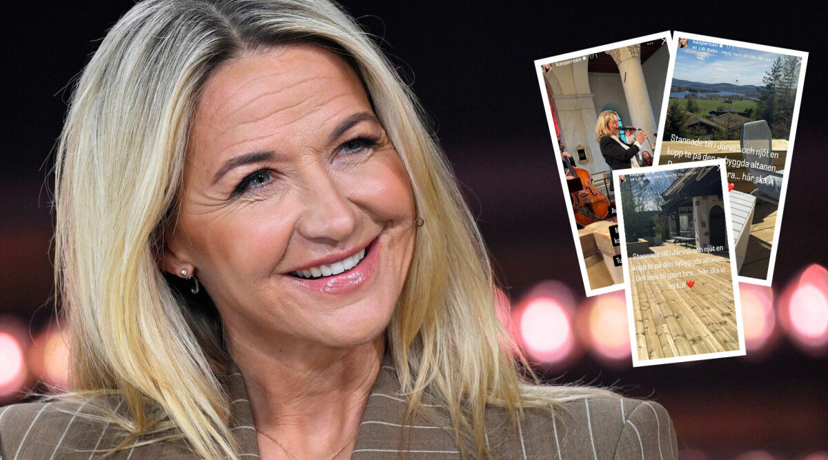 Kristin Kaspersen visar upp renoveringen av lyxhuset i Järvsö – se bilderna!