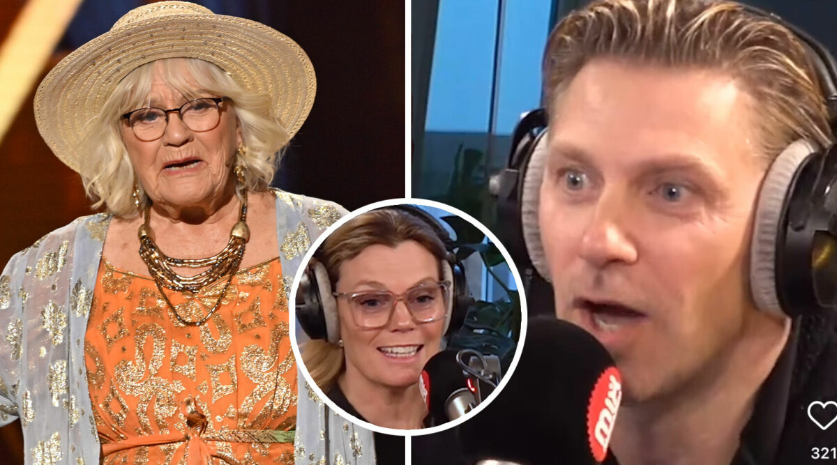 Linus Wahlgrens chock i direktsändning – blir utskälld av Christina Schollin: ”Förlåt”