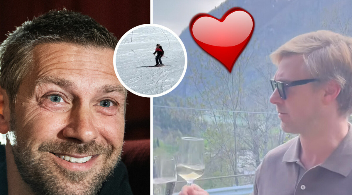 Linus Wahlgrens lyxresa med svenska stjärnan – bilderna avslöjar relationen