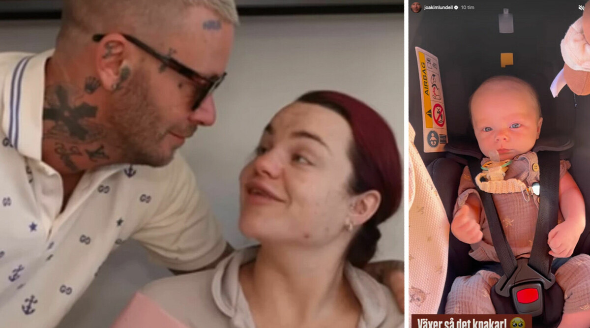 Joakim och Jonna Lundells barnbesked – bara månader efter sonens födsel: ”Fjärde”