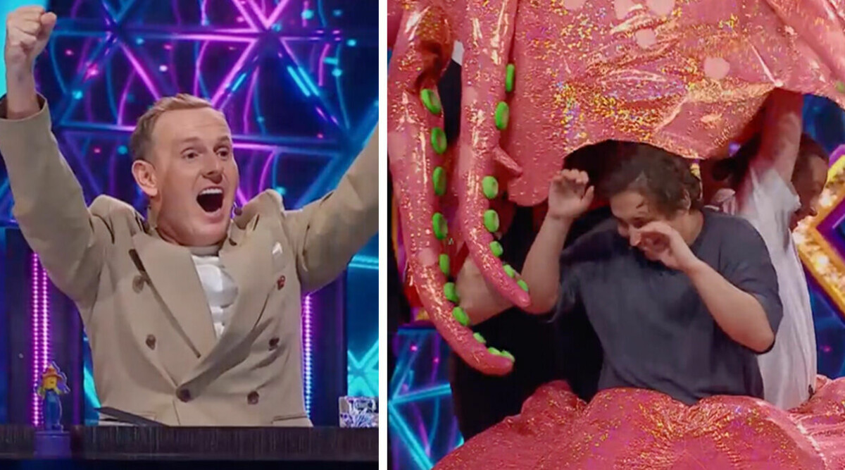 Humorgruppen i Masked singer – det hände under dräkten: ”Mordförsök på oss från TV4”