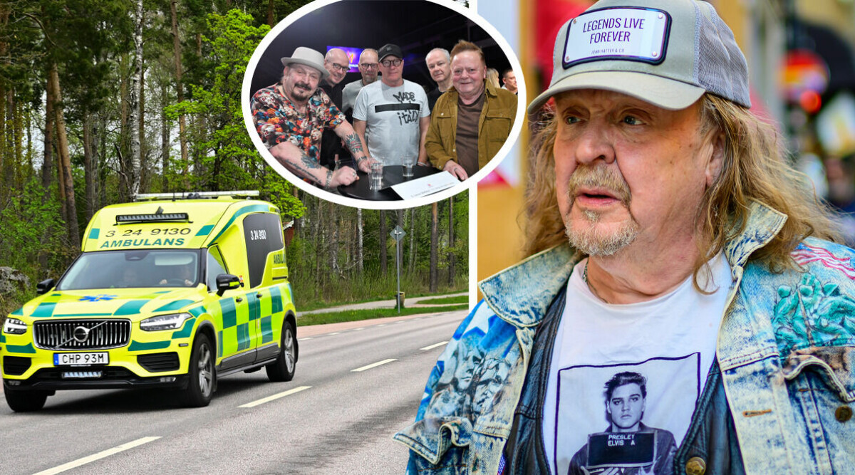 Medlem i Lasse Stefanz akut till sjukhus – föll ihop under konsert: ”Stor chock”