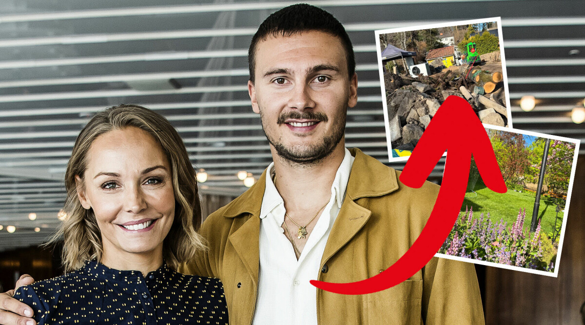 Carina och Erik Berg visar upp stora lyxrenoveringen: ”Hänt mycket”