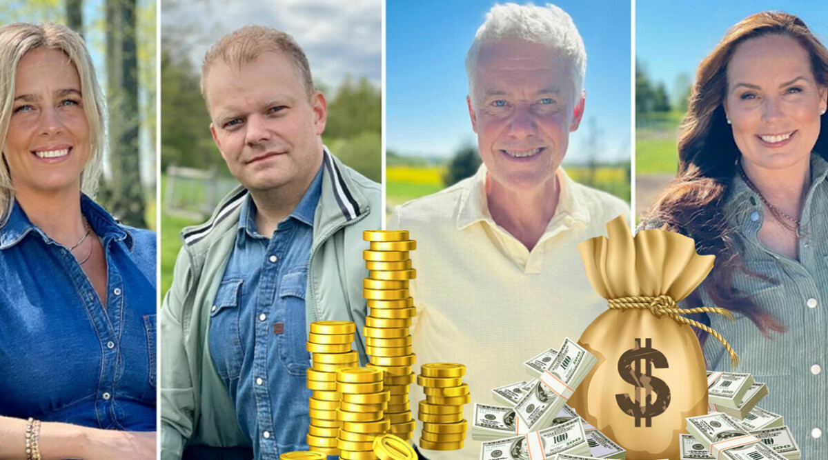 Hen tjänar bäst av bönderna i Bonde söker fru – Andra sommaren
