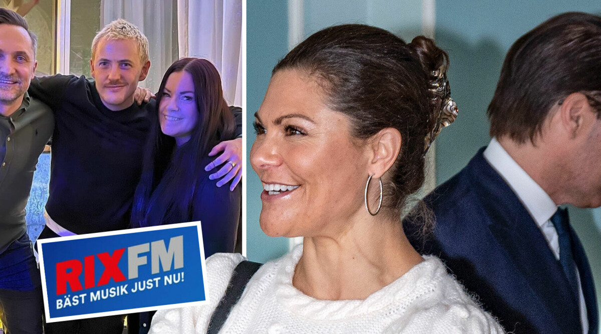 Drömmen: Kronprinsessan till RIX FM!