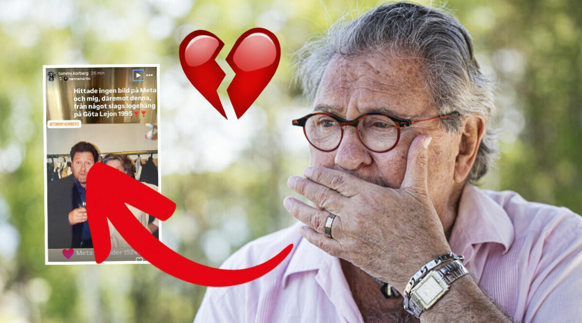 Tommy Körbergs sorg efter dödsfallet – visar upp okända relationen