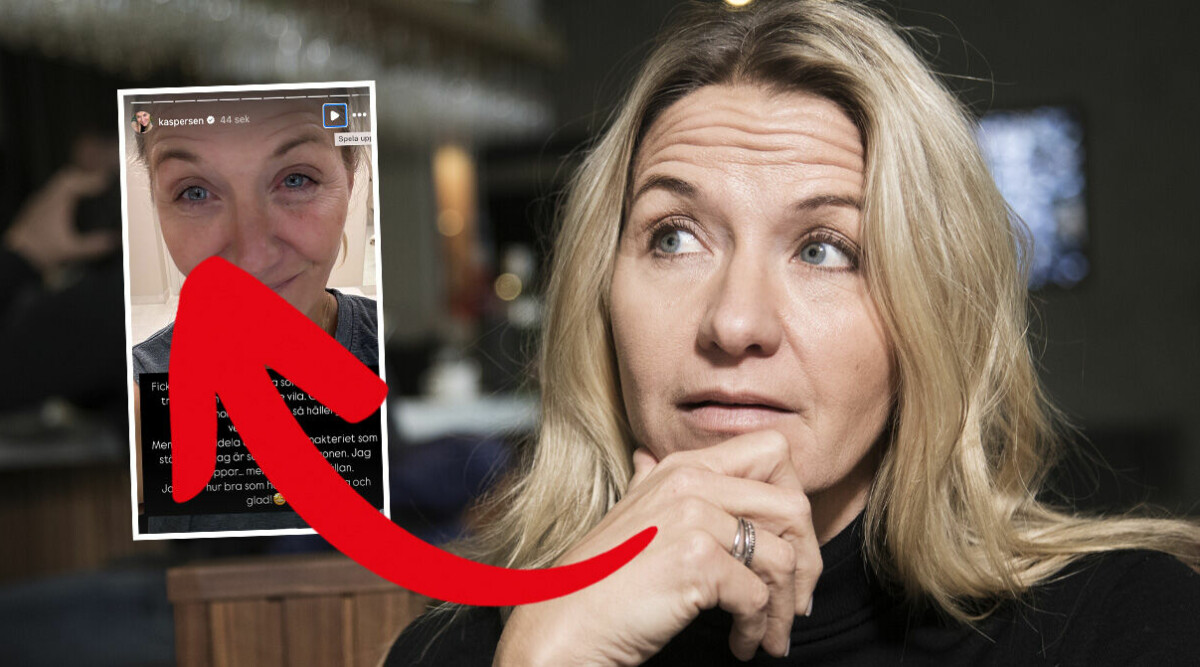 Kristin Kaspersens hälsoproblem – påverkar utseendet • Tar till hjälp