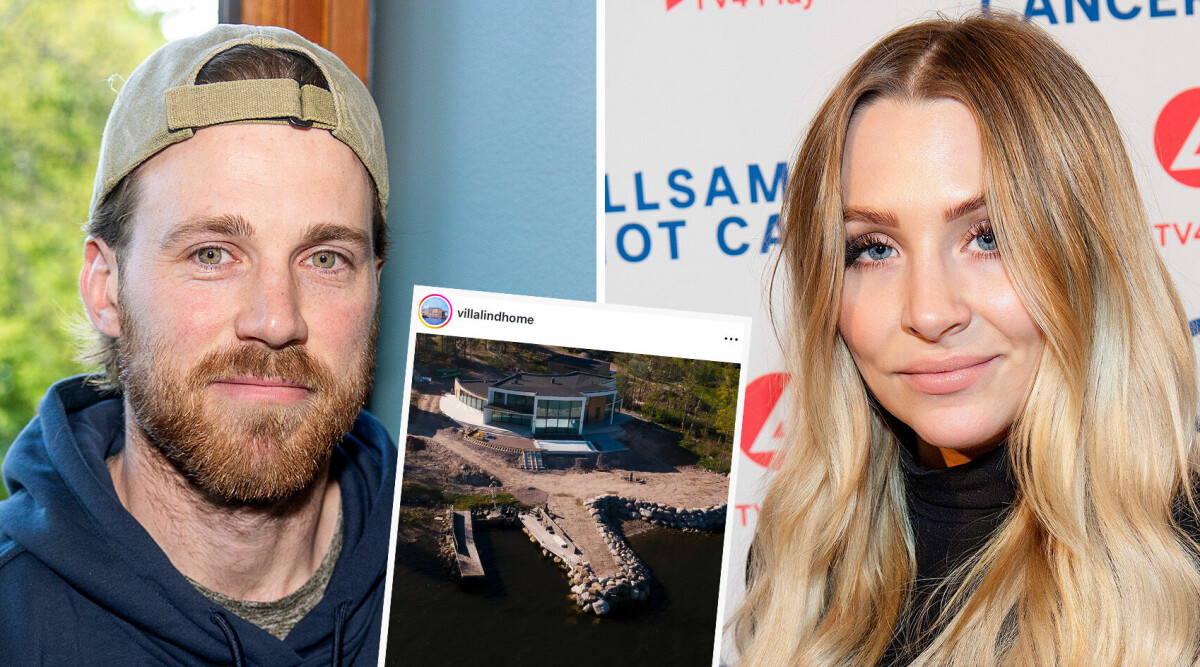 Bilderna på Elias Lindholm och Annica Englunds SINNESJUKA (!) lyxhus – prislappen