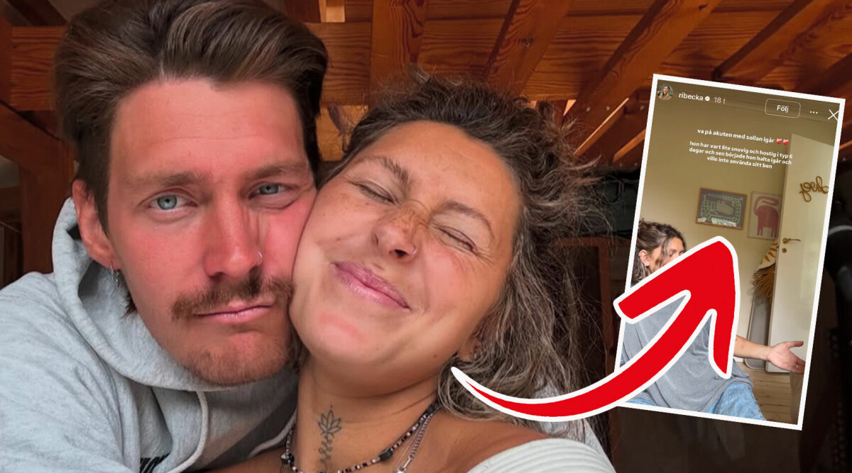 Svenska influencerns skräck – till akuten med 2-åriga dottern: ”Hon kan inte gå”