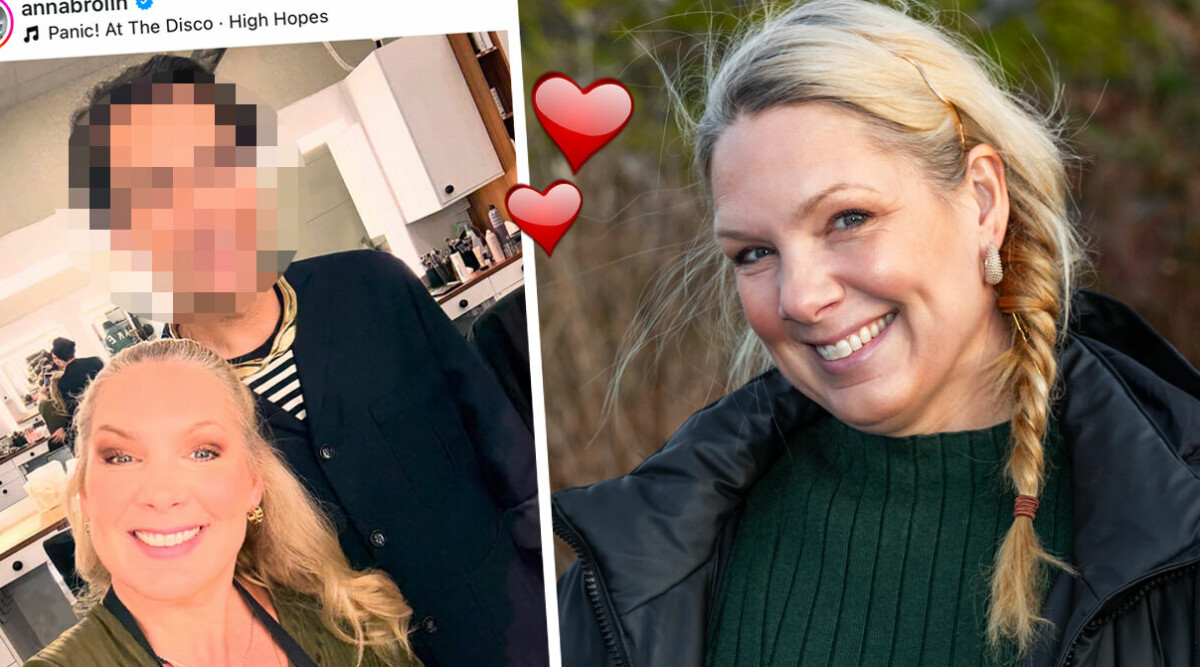 Anna Brolins kärlek till manliga kollegan – bekräftar lyckan: ”Tacksam”