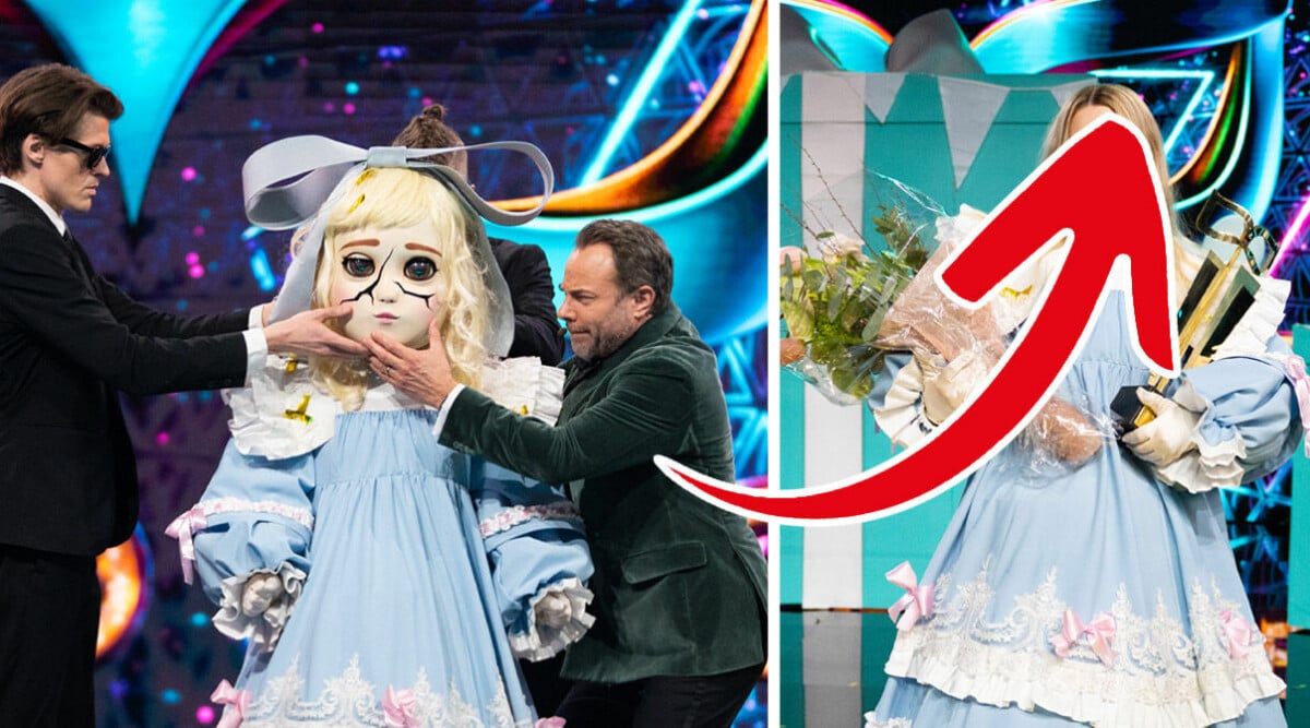 Porslinsdockan vinner Masked singer – kampen med dottern: ”Fick pumpa bröstmjölk”