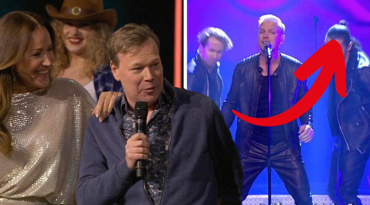 Här dyker Mello-stjärnan upp som bakgrundsdansare – chocken i TV4 programmet