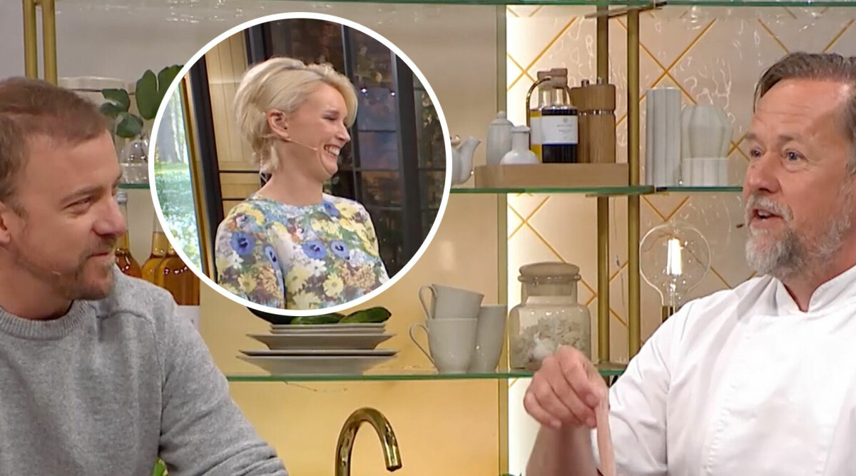 Här dissar gästen TV4-kocken – mitt i direktsändning: "Till och med jag förstår det"