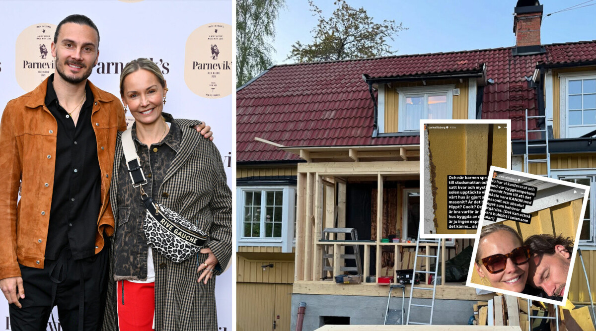 Erik och Carina Bergs chock i nya huset – obehagliga känslan: ”Krävande”