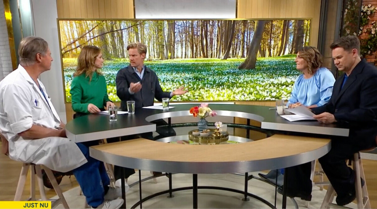 Programledaren fick värkar i direktsändning – kollegorna chockade i Nyhetsmorgon!