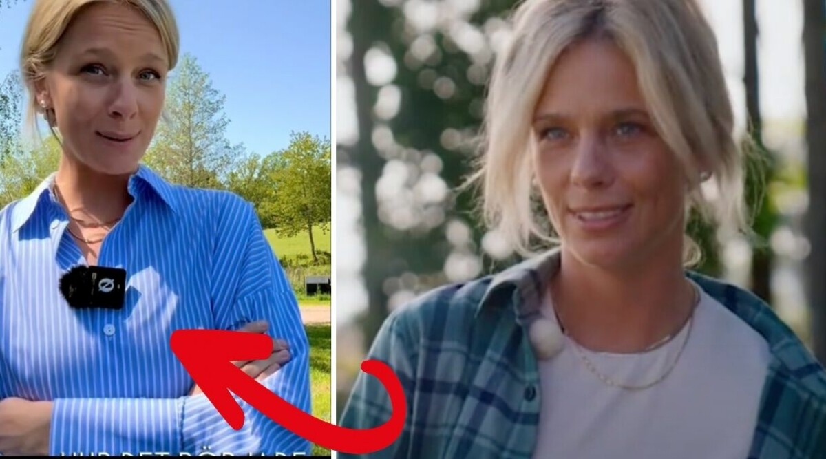 Bonde-Ellinor svarar på gravidryktet – efter alla frågor
