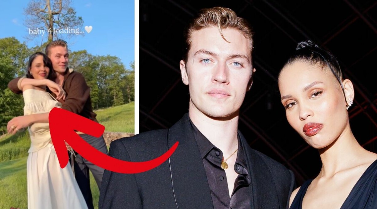 23-åriga influencern gravid – fjärde barnet på fem år • Ville inte ha fler!