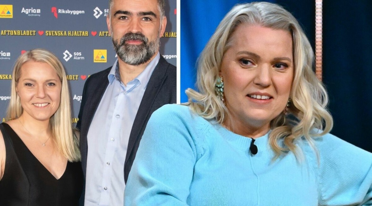 Carina Bergfeldt och maken Jesper skiljs åt – kan inte vara tillsammans: ”Nu åker han”