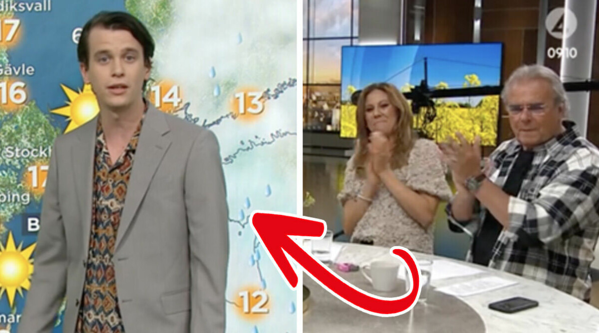 Johan Tengholm får applåder efter debuten i Nyhetsmorgon: ”Bra jobbat!”