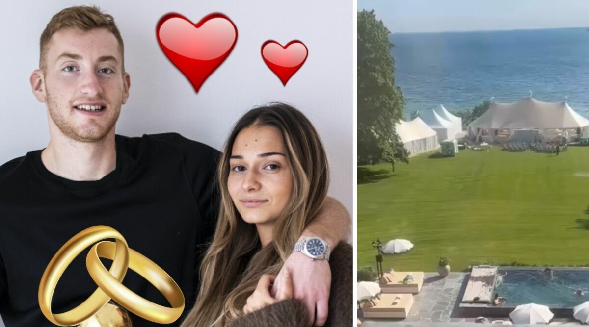 Dejan Kulusevski har gift sig med Eldina – stjärnorna på plats!