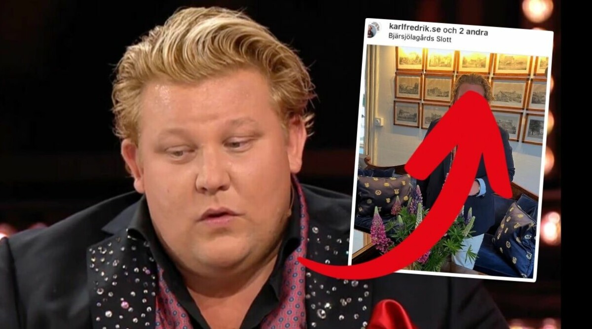 Karl Fredriks enorma viktras – chockbilderna visar: ”Jag medicinerar”