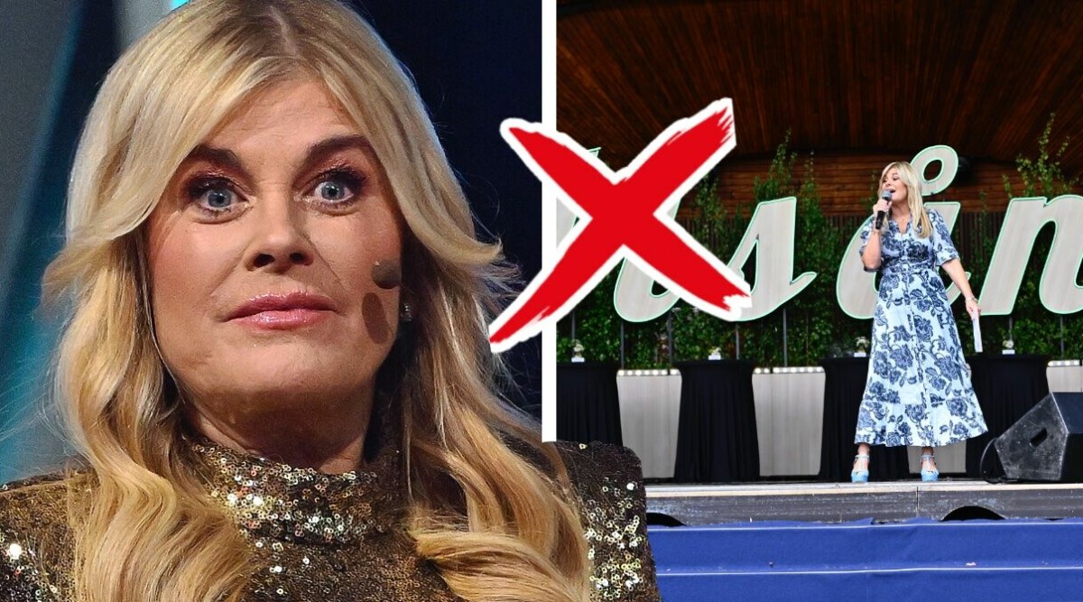 SVT:s besked: Pernilla Wahlgren stoppas bara dagar före Allsångs-premiären