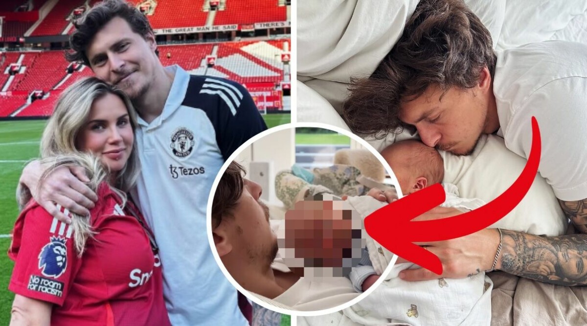 Första bilden på Nilsson Lindelöfs son: ”Jisses vad lik Victor”