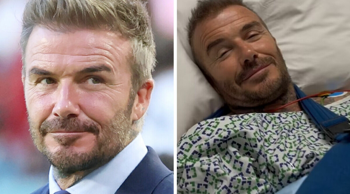 David Beckham inlagd på sjukhus – akut opererad!
