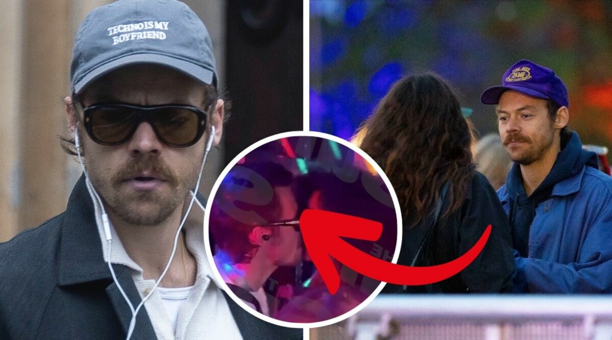 Harry Styles kysser okända kvinnan – fansen tappar hakan över mystiska händelsen!