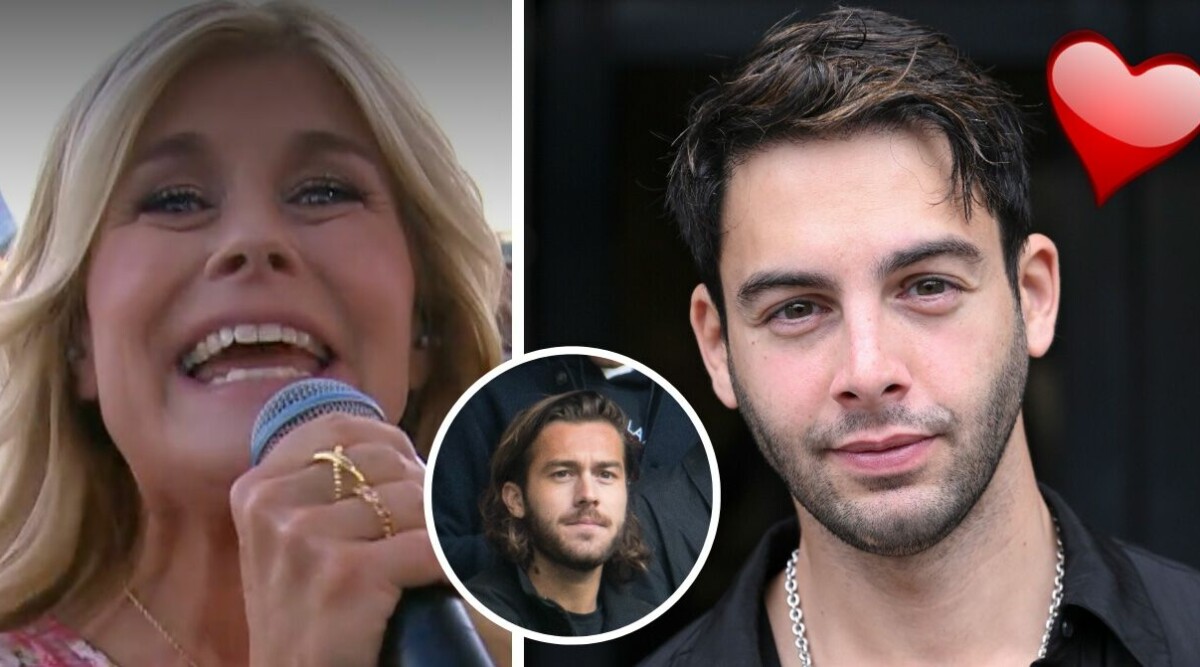Pernilla Wahlgren parar ihop Darin – med sonen Benjamin: ”Får bli svärmor”