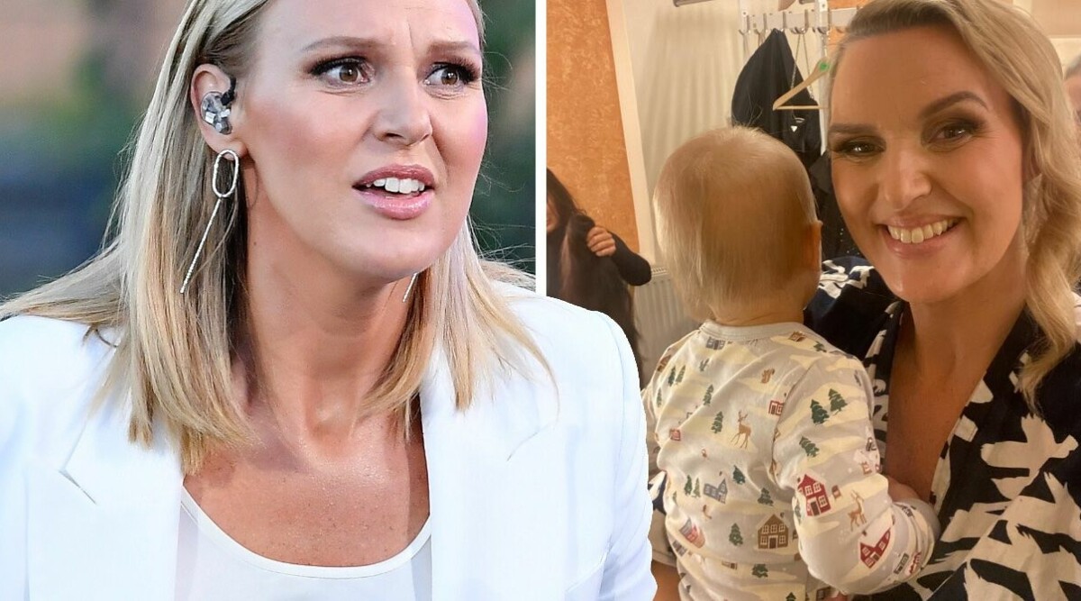 Sanna Nielsens oväntade beslut – tvingas ta med barnet på turné: ”Van vid det här livet”