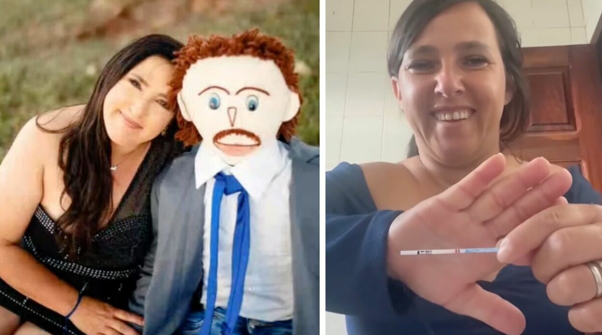 Tiktok-stjärnan är gift med en trasdocka – nu är hon gravid med deras fjärde barn